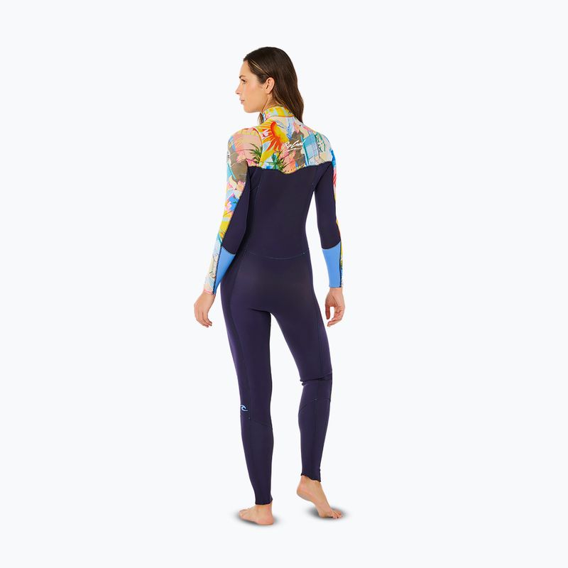 Pianka do pływania damska Rip Curl Dawn Patrol Pro 3/2 mm Chest Zip multicolor 2