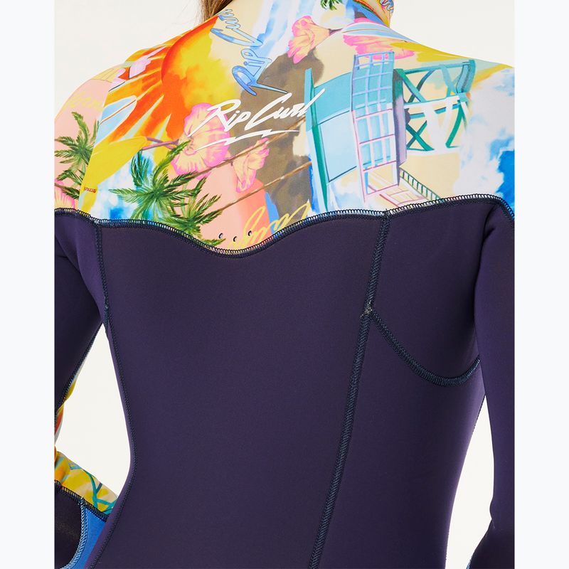 Pianka do pływania damska Rip Curl Dawn Patrol Pro 3/2 mm Chest Zip multicolor 6