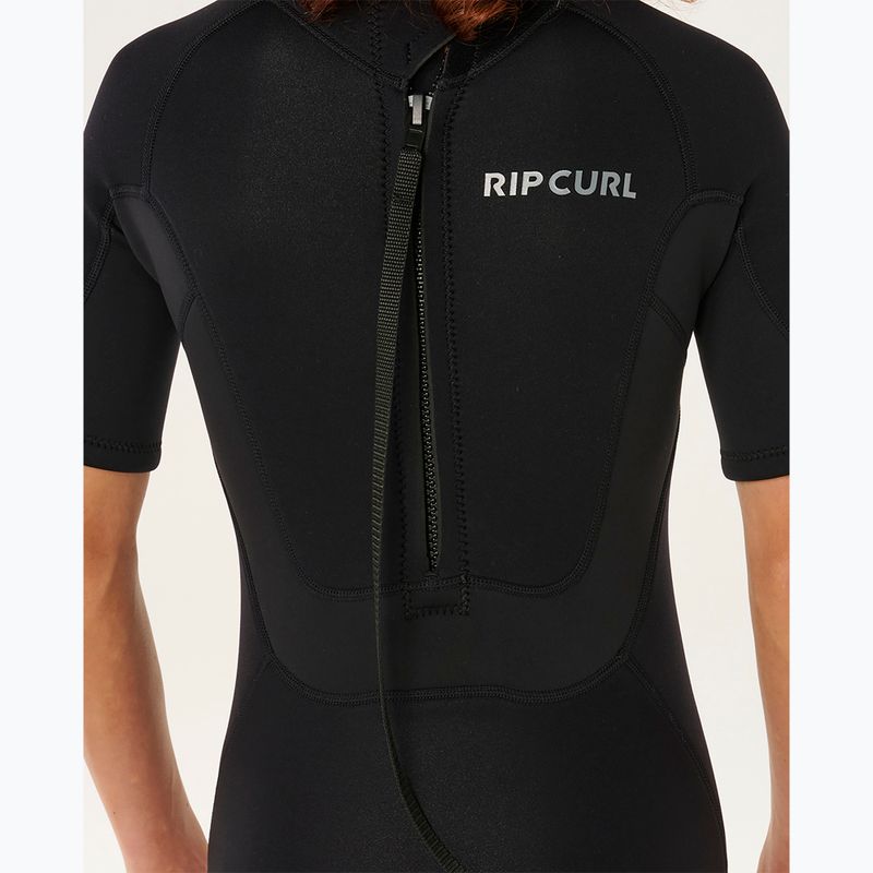 Pianka do pływania dziecięca Rip Curl Trad 2/2mm Back Zip Springsuit black 6