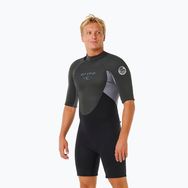 Pianka do pływania męska Rip Curl Omega 2/2 mm Back Zip Springsuit grey 2