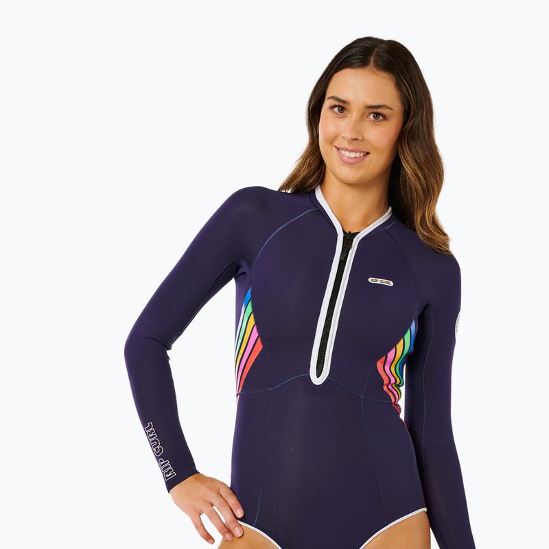 Pianka do pływania damska Rip Curl G-Bomb 1.5 mm Full Zip Springsuit dark navy 5