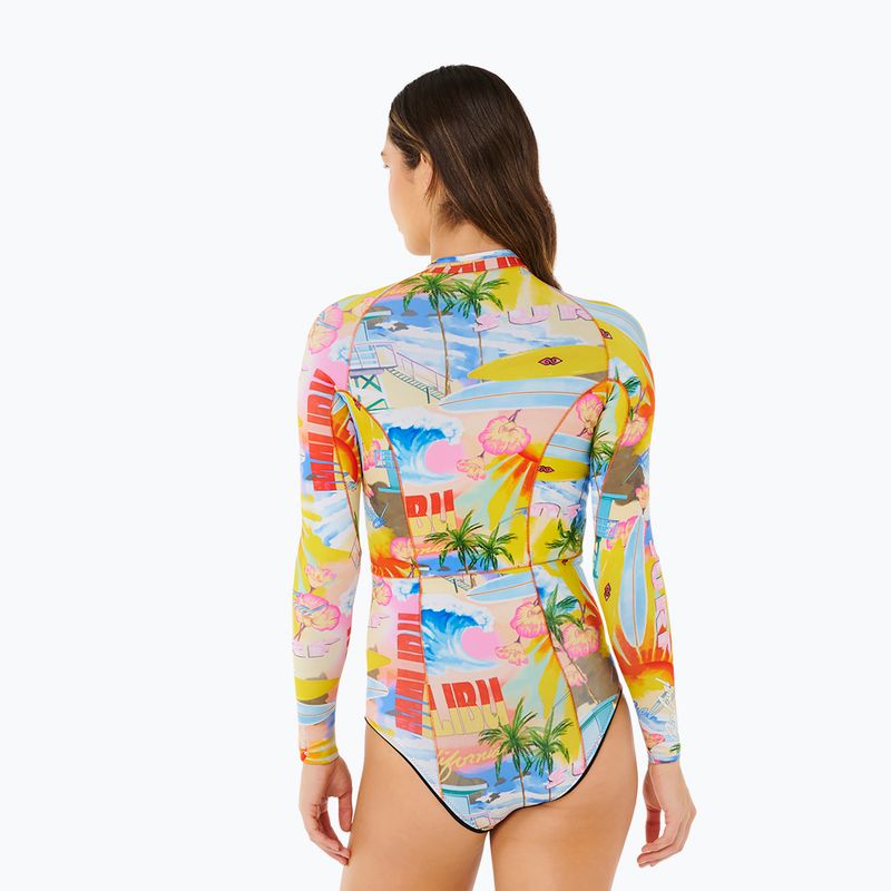 Pianka do pływania damska Rip Curl G-Bomb 1.5 mm Full Zip Springsuit multicolor 3