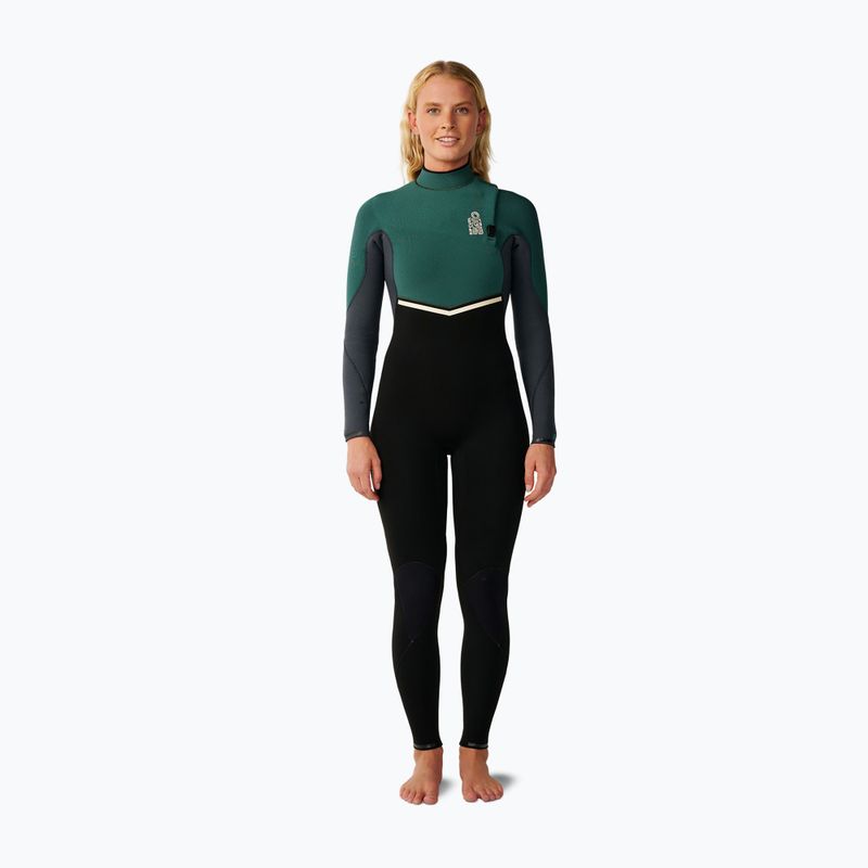 Pianka do pływania damska Rip Curl E-Bomb Zf 3/2 mm dark green