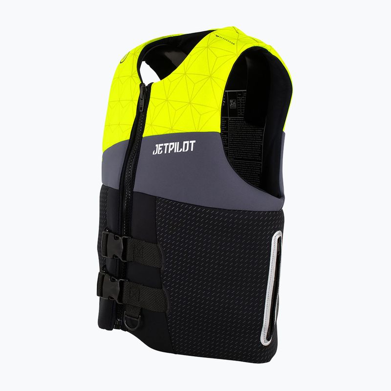 Kamizelka asekuracyjna męska Jetpilot Cause Neo Vest yellow/charcoal/black 6