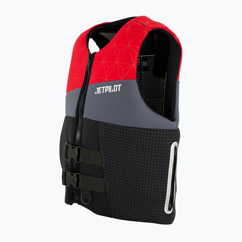 Kamizelka asekuracyjna męska Jetpilot Cause Neo Vest red/charcoal/black