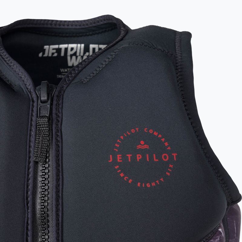 Kamizelka asekuracyjna męska Jetpilot Freeride F/E Neo Vest black/marble 4