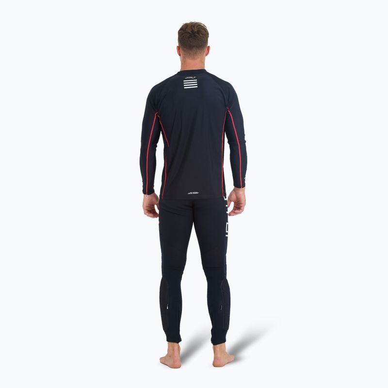 Longsleeve do pływania męski Jetpilot Rx Vault Rashie black 2