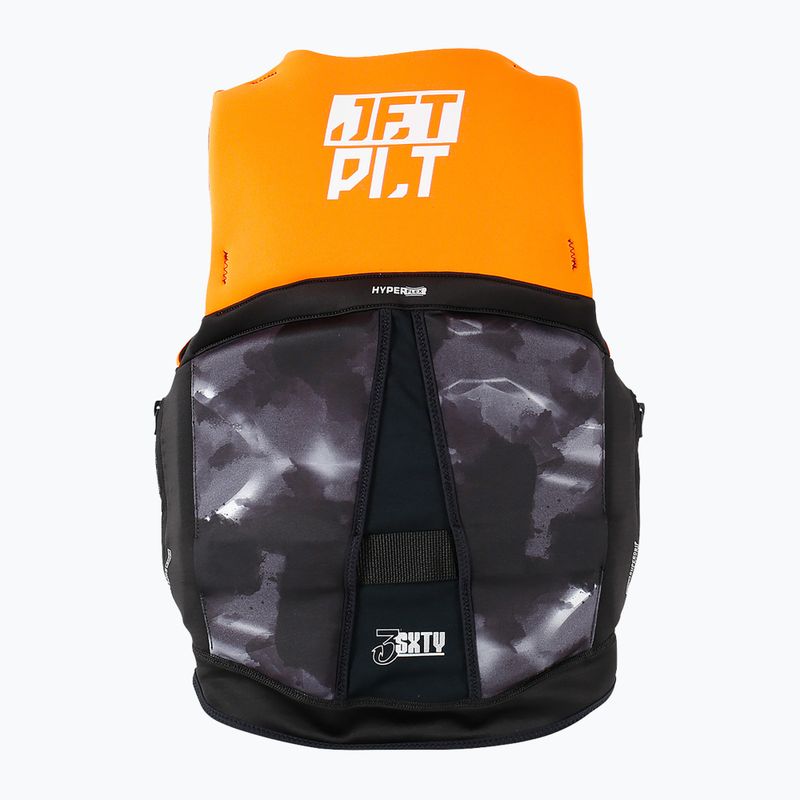 Kamizelka asekuracyjna Jetpilot 3Sxty Hyperflex S-Grip Eco L50 Vest charcoal/orange 2