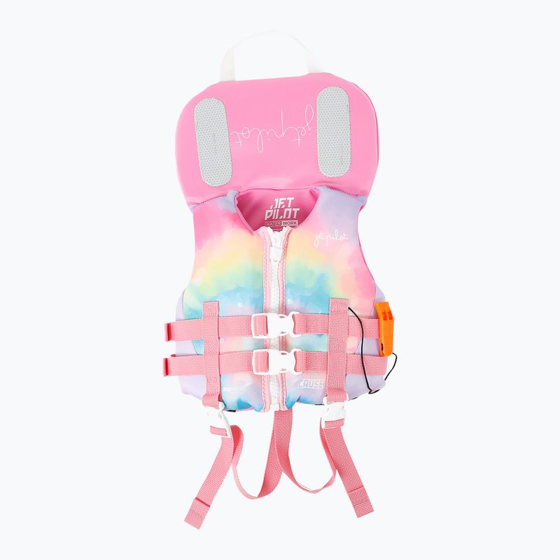 Kamizelka asekuracyjna dziecięca Jetpilot The Cause F/E Infant Eco Vest tie dye