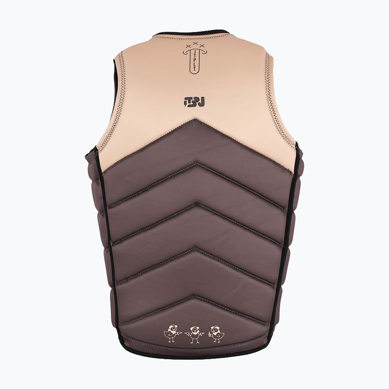 Kamizelka ochronna męska Jetpilot X1 F/E Eco Heatley brown 2