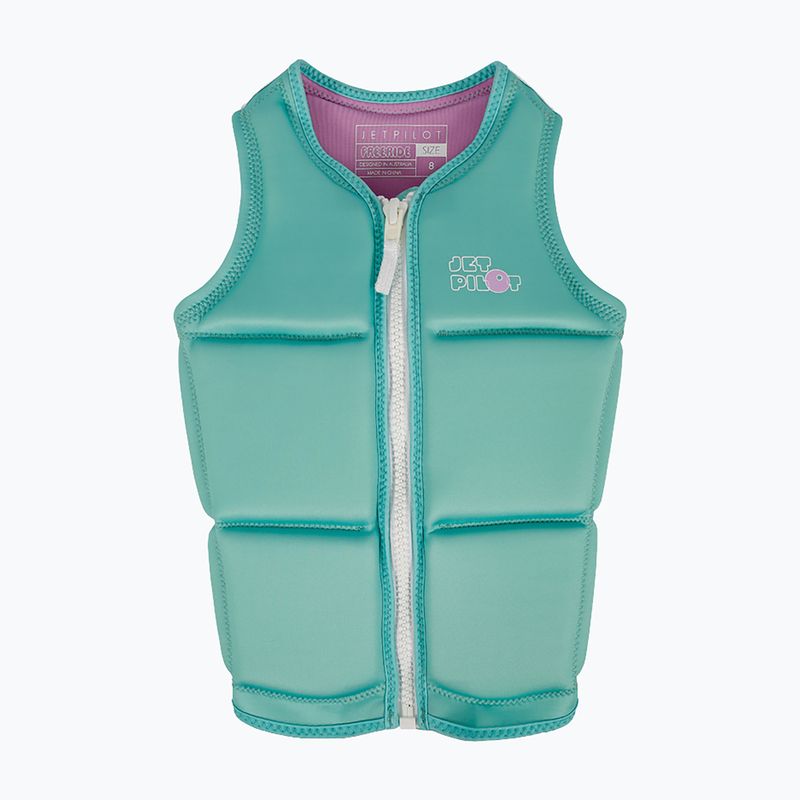 Kamizelka ochronna dziecięca Jetpilot Freeride Girls Eco teal
