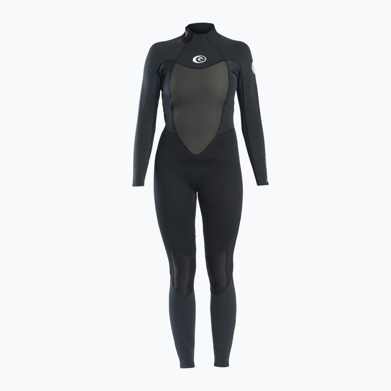 Pianka do pływania damska Rip Curl Omega 4/3 mm Back Zip black