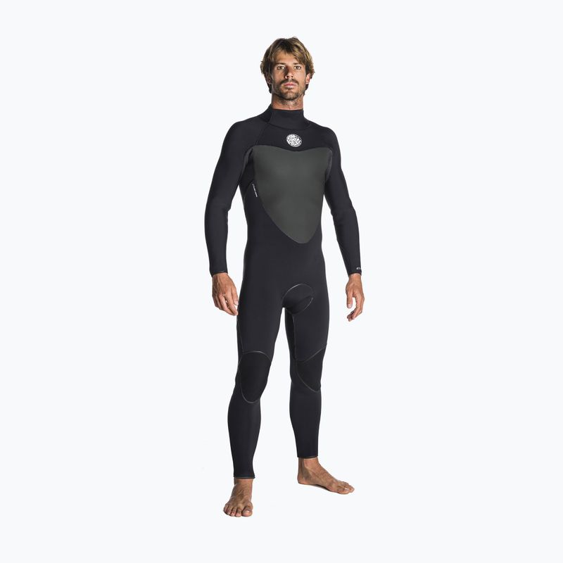 Pianka do pływania męska Rip Curl Flashbomb 4/3 mm Back Zip black 6