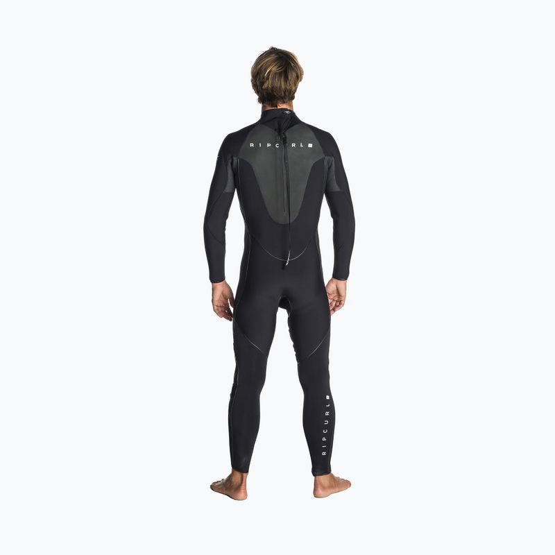 Pianka do pływania męska Rip Curl Flashbomb 4/3 mm Back Zip black 7
