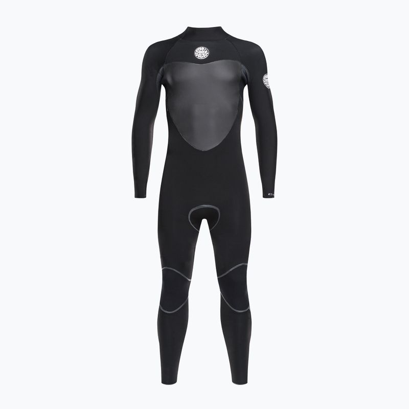 Pianka do pływania męska Rip Curl Flashbomb 4/3 mm Back Zip black 2
