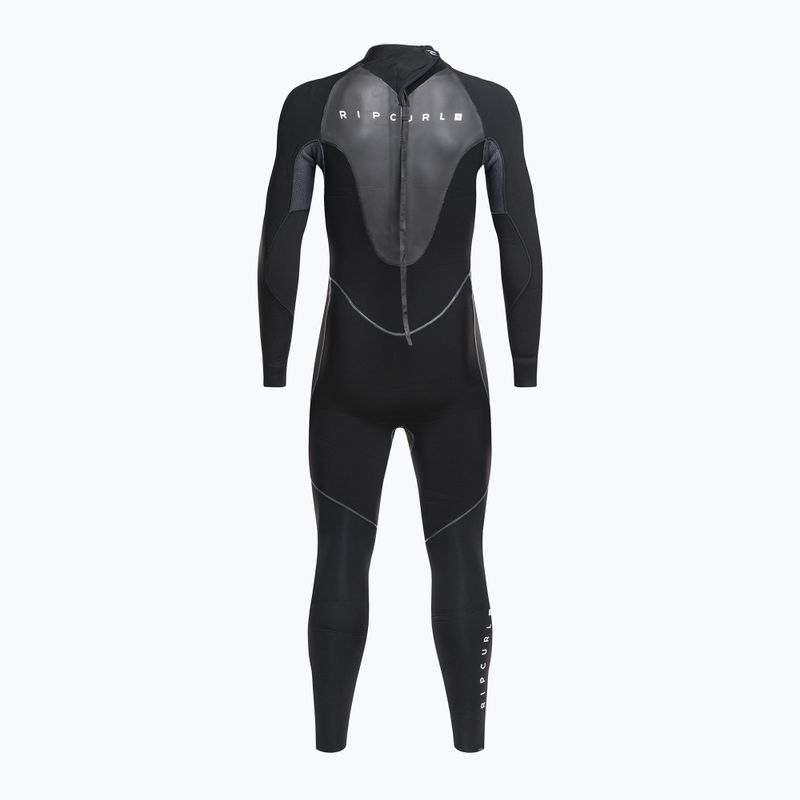 Pianka do pływania męska Rip Curl Flashbomb 4/3 mm Back Zip black 3