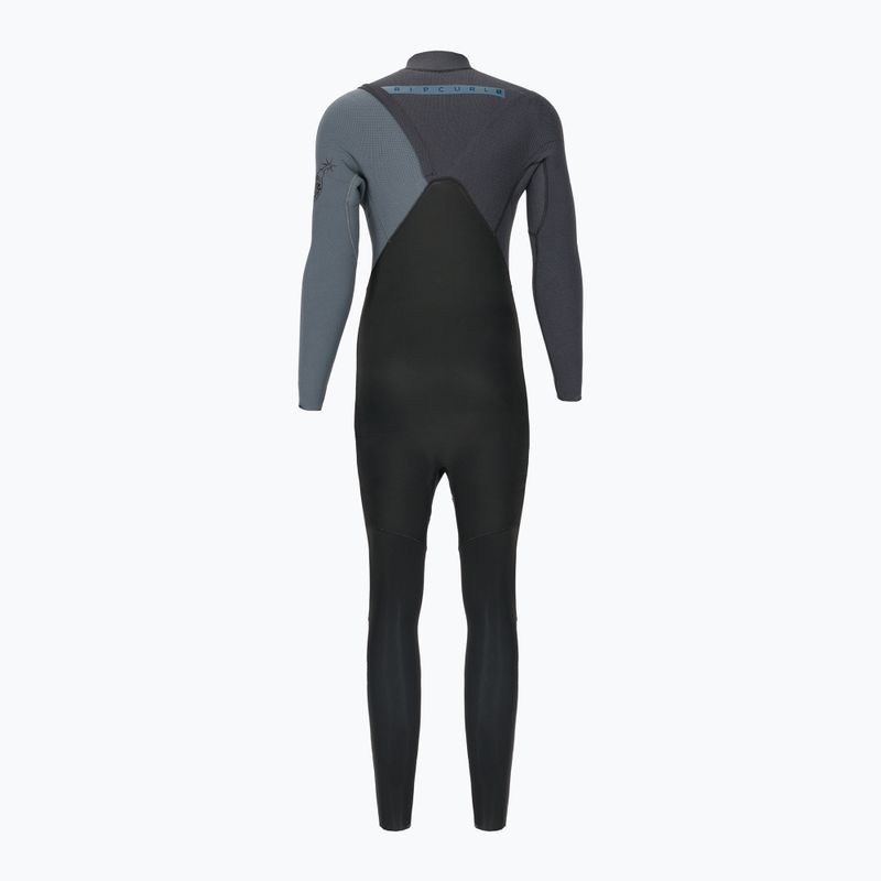 Pianka do pływania męska Rip Curl Flashbomb 4/3 mm Zip Free mineral blue 2