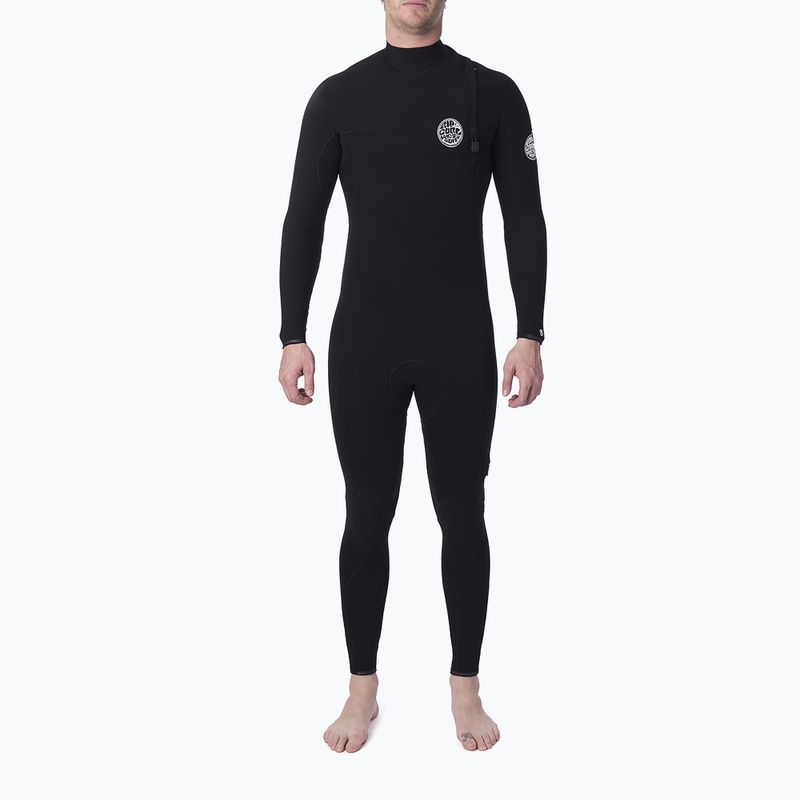 Pianka do pływania męska Rip Curl E-Bomb Pro 4/3 mm Zip Free black