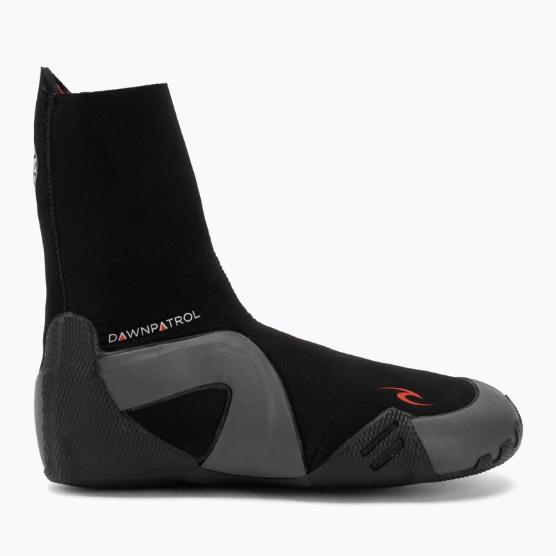 Buty neoprenowe męskie Rip Curl Dawn Patrol 5 mm Round Toe black 2
