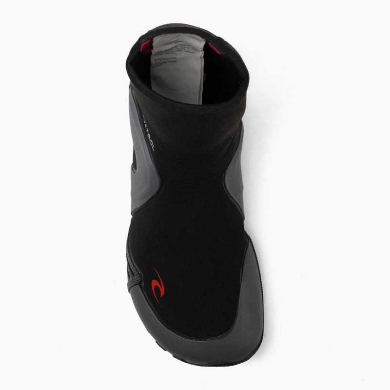 Buty neoprenowe męskie Rip Curl Dawn Patrol 5 mm Round Toe black 6