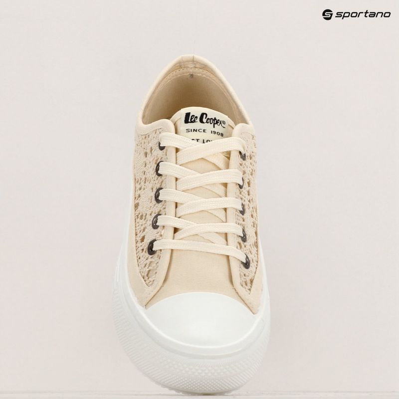 Trampki damskie Lee Cooper LCW-23-44-1620 beige 9