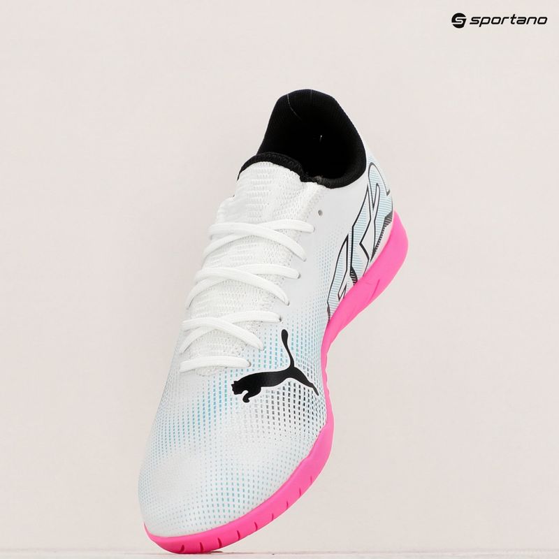 Buty piłkarskie PUMA Future 7 Play IT puma white/puma black/poison pink 9