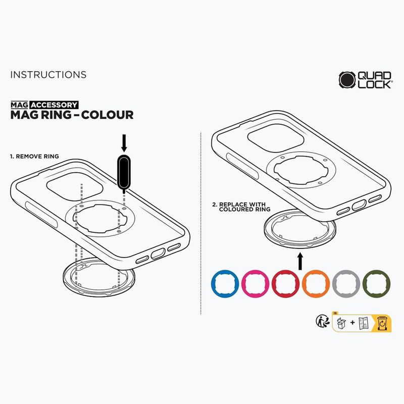 Etui na telefon Quad Lock Original Case Samsung Galaxy S22 black 2