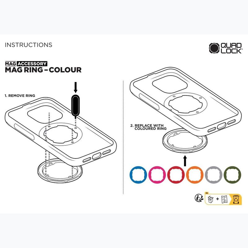 Etui na telefon Quad Lock Mag Case Samsung Galaxy S25+ black 2