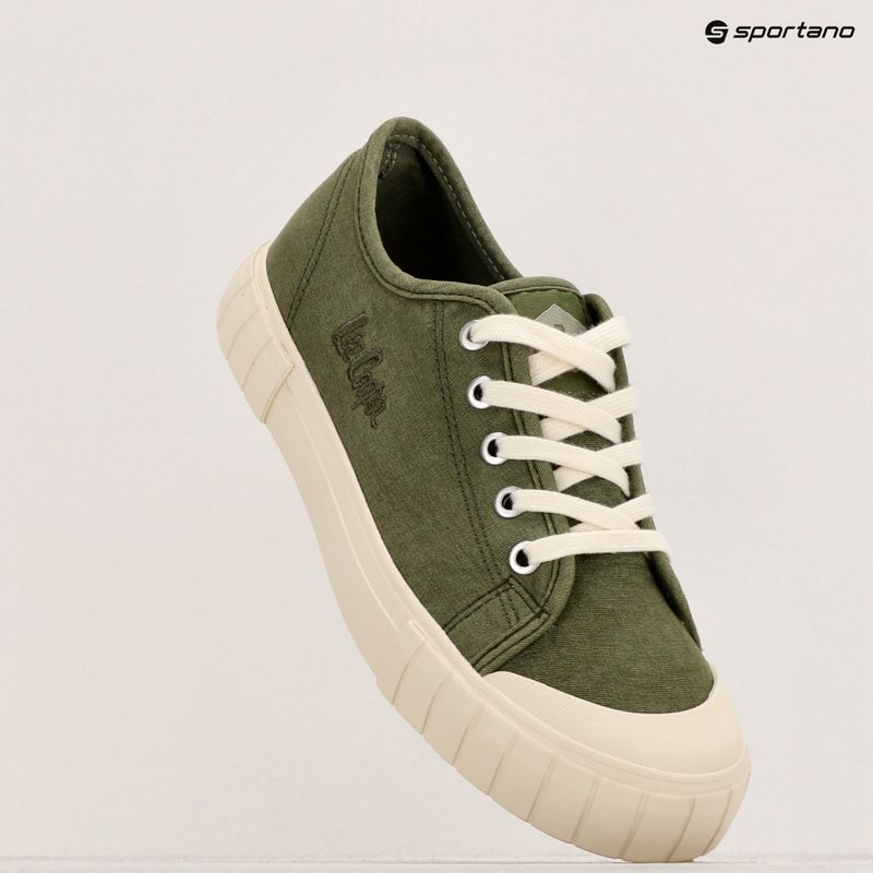 Trampki damskie Lee Cooper LCW-24-02-2110 khaki 9