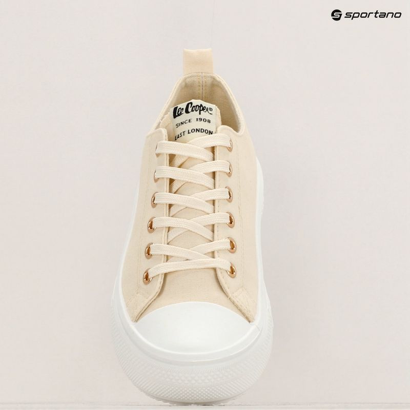 Trampki damskie Lee Cooper LCW-24-44-2464 beige 9