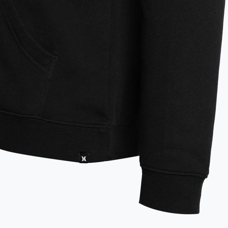 Bluza męska Hurley One&Only Solid Core black 4
