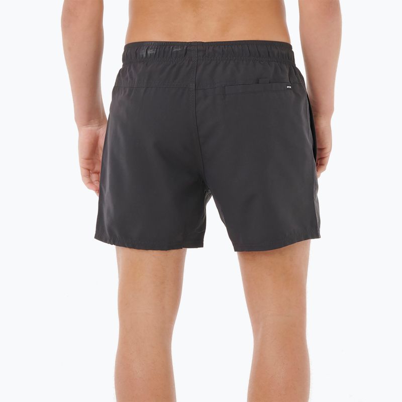 Szorty kąpielowe męskie Rip Curl Offset Volley black 3