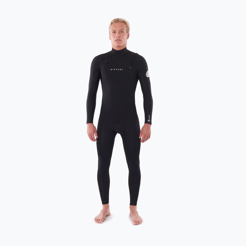 Pianka do pływania męska Rip Curl Dawn Patrol 5/3 mm Chest Zip black 6
