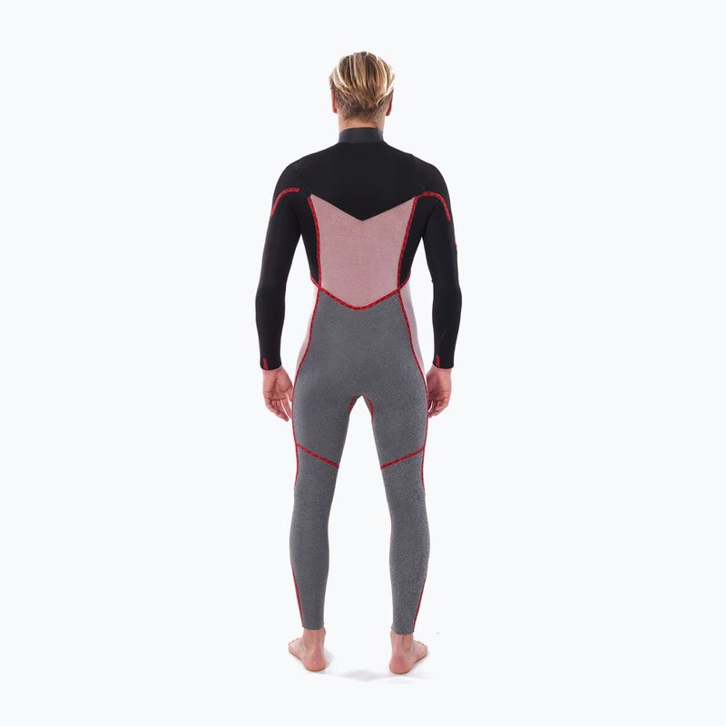 Pianka do pływania męska Rip Curl Dawn Patrol 5/3 mm Chest Zip black 10