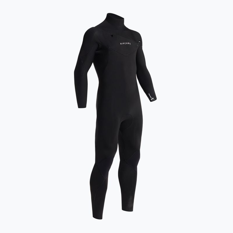 Pianka do pływania męska Rip Curl Dawn Patrol 5/3 mm Chest Zip black