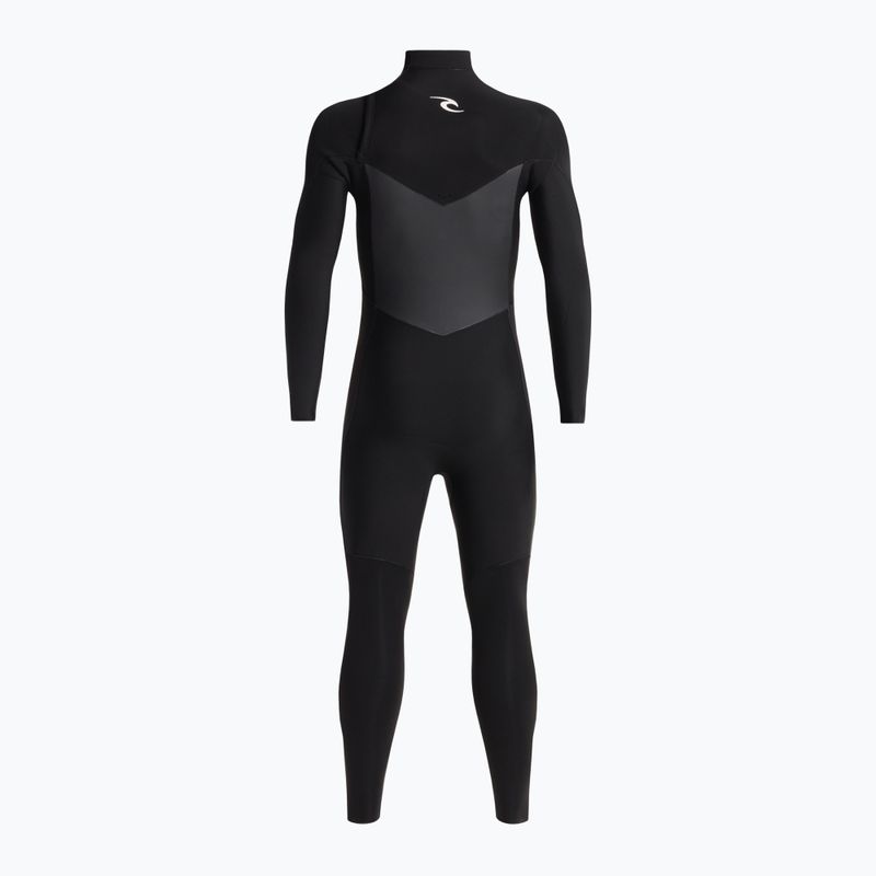 Pianka do pływania męska Rip Curl Dawn Patrol 5/3 mm Chest Zip black 3