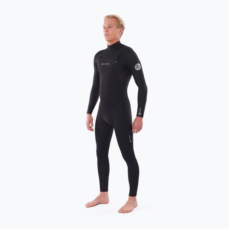 Pianka do pływania męska Rip Curl Dawn Patrol 4/3 mm Chest Zip black 7