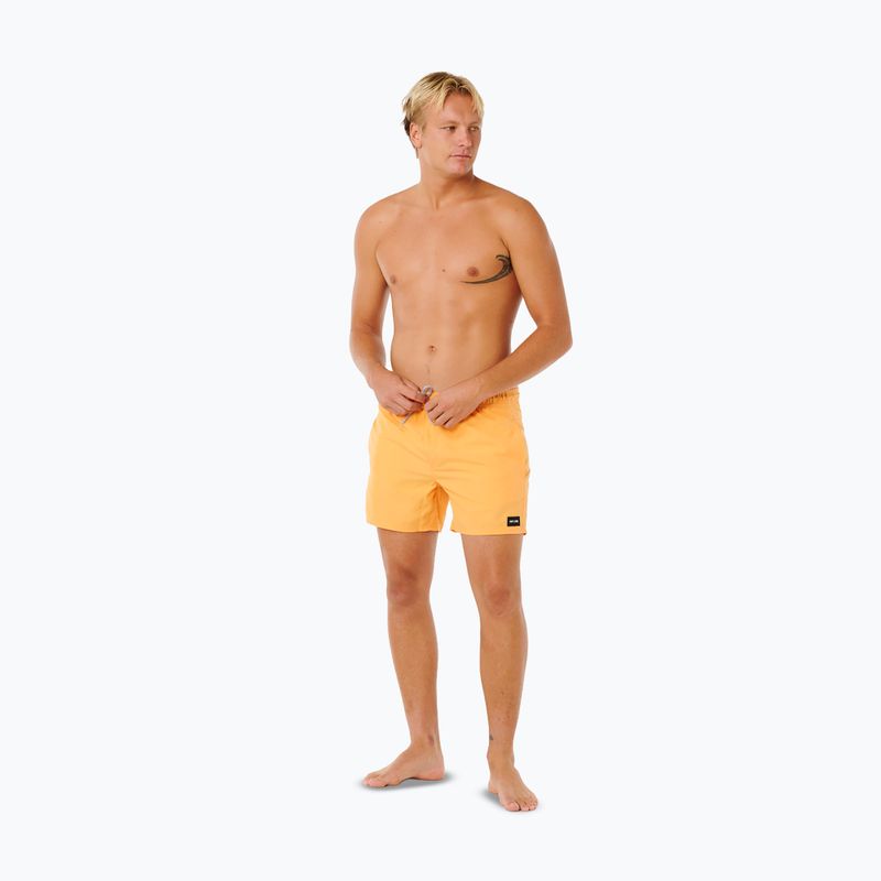Szorty kąpielowe męskie Rip Curl Offset Volley bright orange 2