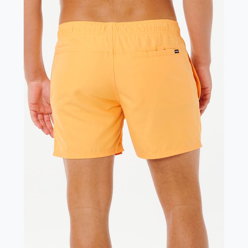 Szorty kąpielowe męskie Rip Curl Offset Volley bright orange 3
