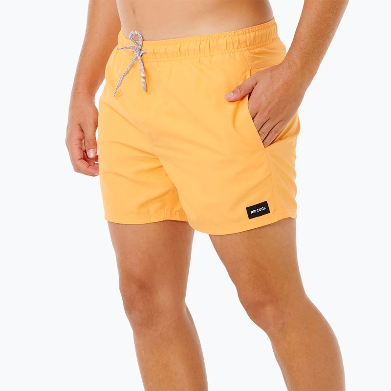 Szorty kąpielowe męskie Rip Curl Offset Volley bright orange 4