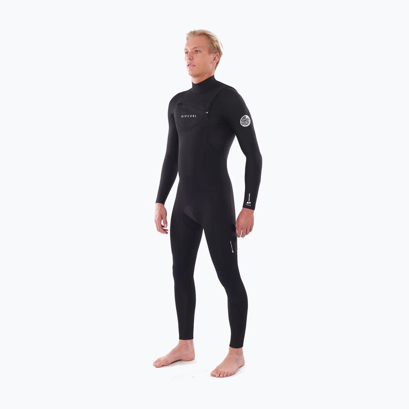 Pianka do pływania męska Rip Curl Dawn Patrol Performance 5/3 mm Chest Zip black 2