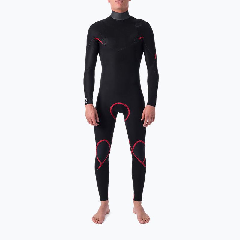 Pianka do pływania męska Rip Curl Dawn Patrol Performance 4/3 mm Chest Zip black 4