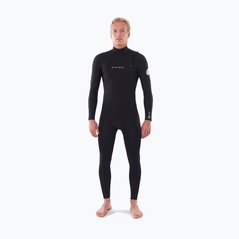 Pianka do pływania męska Rip Curl Dawn Patrol Performance 3/2 mm Chest Zip black 3