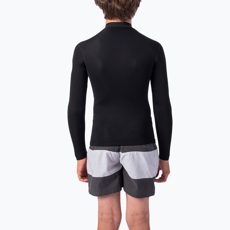 Koszulka neoprenowa dziecięca Rip Curl Dawn Patrol L/SL Jkt black 2