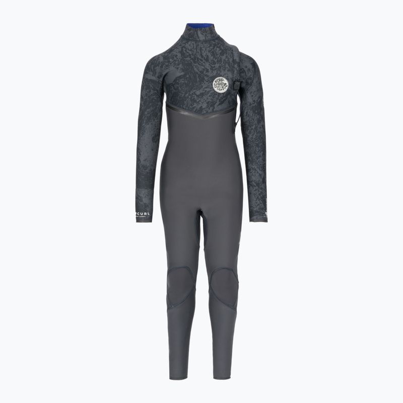 Pianka do pływania dziecięca Rip Curl E-bomb 3/2 mm Zip Free Soc charcoal grey