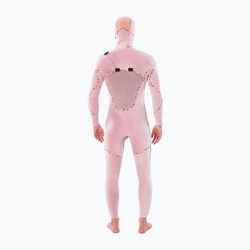 Pianka do pływania męska Rip Curl Flashbomb 5/4mm Hooded Chest Zip black 5