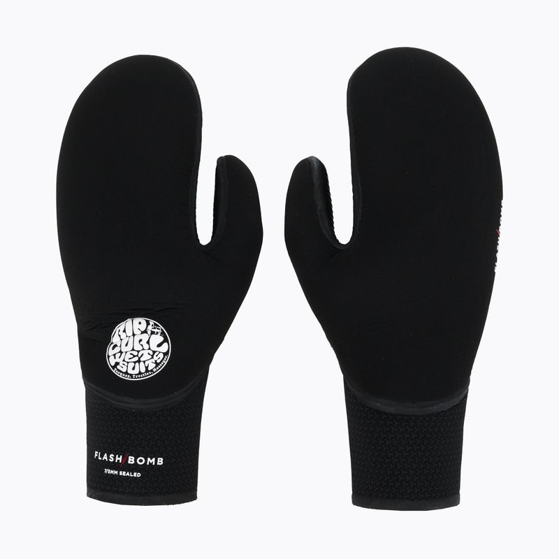 Rękawice neoprenowe męskie Rip Curl Flashbomb 7/5 mm black 3