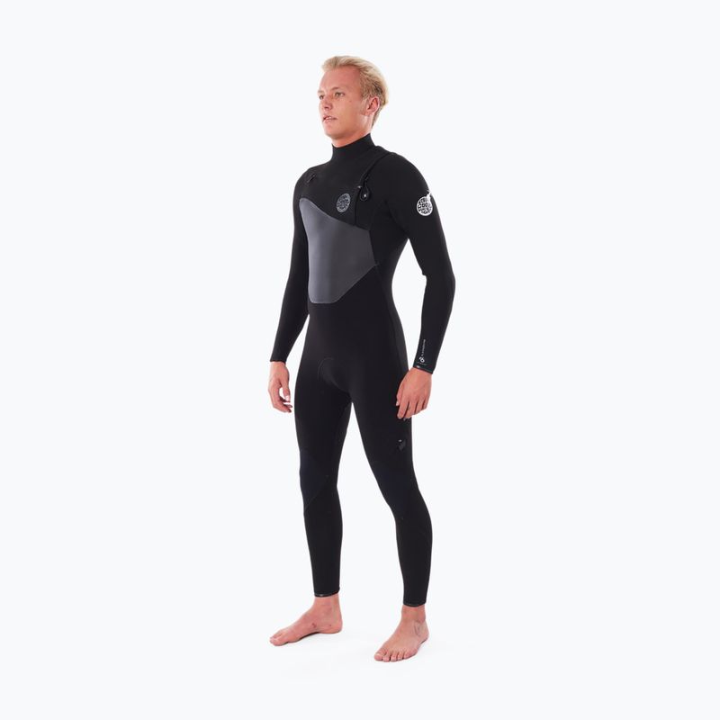Pianka do pływania męska Rip Curl Flashbomb 4/3 mm Chest Zip black 2
