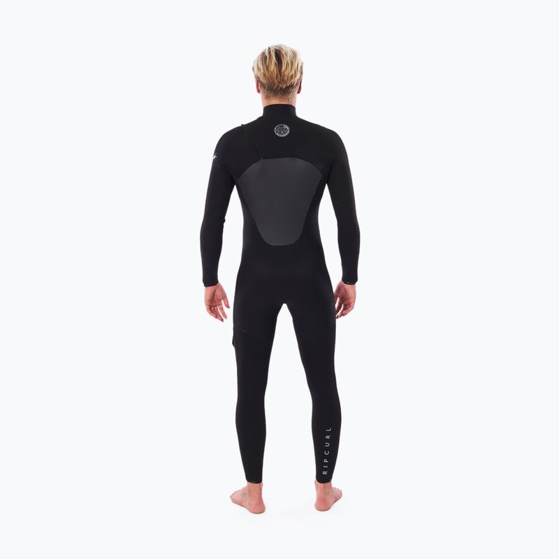 Pianka do pływania męska Rip Curl Flashbomb 4/3 mm Chest Zip black 3