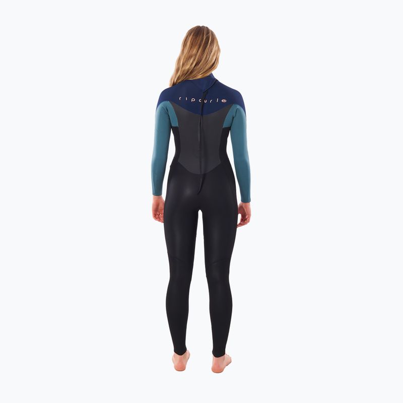 Pianka do pływania damska Rip Curl Omega 3/2 mm Back Zip green 8